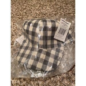 NWT Cocus Pocus Buffalo Check Plaid Baseball Cap